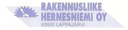 Rakennusliike Hernesniemi -logo